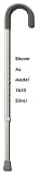 `Aluminum Cane Round Handle Extra-Tall Men's 33-42 1 diameter anodized extruded aluminum finish i