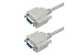 Deluxe Null Modem Cable, DB9 Female / Female, 5 ft