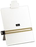5 Star Office Desktop Copyholder with Line Guide Ruler A4 Grey