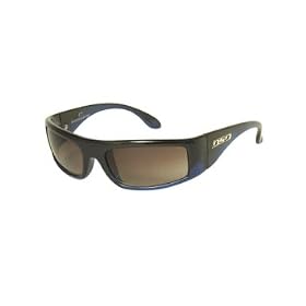 Buy DSO 57 -Black to Blue Faded Crystal Clear frame Smoke lens by DSO Eyewear