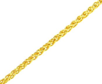18 Round Wheat Chain with Lobster Clasp