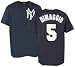 New York Yankees Cooperstown Name and Number Joe DiMaggio #5 T-Shirt