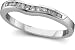 .15 ctw Diamond Chevron Band in 14k White Gold