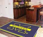 Michigan Wolverines 46X72 Rug 4X6 Mat