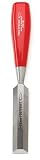 Footprint 85 Series 120310 1-1/4-Inch Red Acetate Handle Wood Chisels