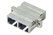 Duplex Fiber Coupler, SC / SC (Metal Body), Bronze Alignment Sleeve, Alignment Sleeve...