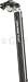 Campagnolo Record Carbon 32.4mm x 350mm Seatpost - Alloy / Carbon Head, Carbon Fiber Tube