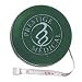 Pocket Tape Measure in Inches and Centimeters In Hunter Green