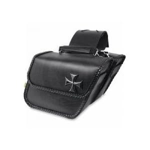 WILLIE & MAX IRON CROSS SADDLEBAG LARGE #SB80505 SB805