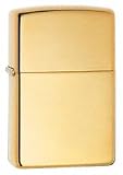 Zippo Armor High Polish Brass Pocket Lighter