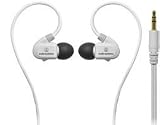 Audio-Technica QuietPoint Passive Noise-Reducing In-Ear Headphones White