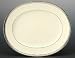 Noritake Ardmore Platinum Oval Platter, 14-inches