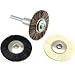 Brush Wheel Set for Rotary Tools - Polishing & Cleaning