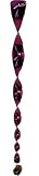 Twister Wind Spiral Spinner With Clear Ball For Weight And Extra Sparkling Look - Assorted Metallic Colors Red, Blue, Purple, Green 28