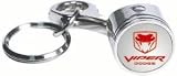 Dodge Viper Piston Keychain (Set of 2)