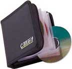 Nylon CD Wallet for 24 CDs