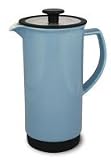 Cafe Style Coffee / Tea Press 34 Oz. - Blue
