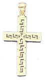 14kt Gold Cross Charm - 1M530