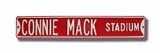 Steel Street Sign: CONNIE MACK STADIUM