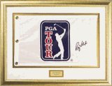 Raymond Floyd Autographed PGA Tour Pin Flag From Pro Tour Memorabilia