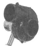 Jabsco 4" 250 CFM Flexmount Heavy Duty Blower - 12v