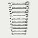Midget SAE Combination Wrench Set - 10 Pc.