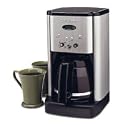 Cuisinart DCC-1200 12-Cup Brew Central Coffeemaker, Black and Stainless Steel