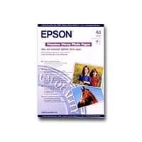Epson Premium Glossy Photo Paper, A3, 297 x 420mm, 255 g/m2, 20 Sheets