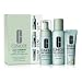 Clinique Acne Solutions Clear Skin Starter Kit Cleansing Foam + Clarifying Lotion + Clearing Moisturizer 3 pc set Cleansing Foam + Clarifying Lotion + Clearing Moisturizer Oil Free