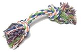 Multi Color Double Knotted Rope Toy 11 inch