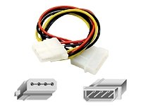 Belkin 1ft Disk Drive Power Ext Cable 4pin M/4 Sok F