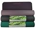 Yoga Mad Tree Yoga Mat - Natural Rubber Mat Black / Green