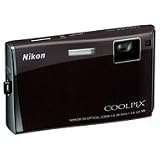 Nikon Coolpix S60 10MP Digital Camera with 5x Optical Vibration Reduction (VR) Zoom (Espresso Black)