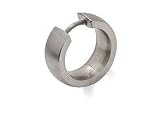 Image of Single Titanium Hinged Hoop Earring