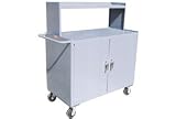 2 Door Service Cart 45x24x38