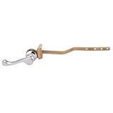 Metal Chrome Scroll Flush Lever For Toilet