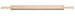Vic Firth Classic Unfinished Maple Rolling Pin with Maple Handles 10x2-in.