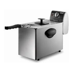 DeLonghi D14427DZ Dual-Zone Deep Fryer, Stainless Steel