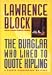 Books : The Burglar Who Liked to Quote Kipling