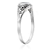 MIMI 925 Sterling Silver Turquoise Filigree Ring