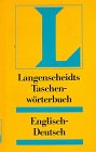 Englisch - Deutsch - Taschenw&ouml;rterbuch - Langenscheidt - Helmut. Willmann