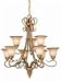 Berkeley 9L Chandelier Corinthian Patina w/ Waikiki