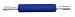 Sil-Pin Silicone Rolling Pin with Zinc Handle, Blue