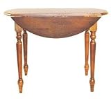 40 Round Drop Leaf Table- English Pine