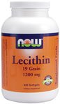 Now foods Lecithin 1200mg 400 Softgels