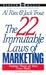 The 22 Immutable Laws of Marketing width=