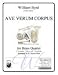 Ave Verum Corpus - Brass Quartet Sheet Music