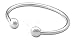 Qray Original Silver Standard Bracelet Medium Q-Ray