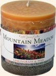 Natural Wax Candle - Mountain Meadow