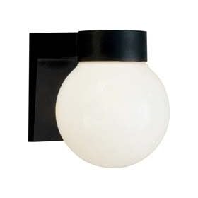 Outdoor Wall Light Fixture - Glass Globe by American-De Rosa Lamparts,Inc.